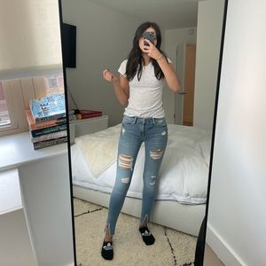 Frame Ripped Jeans